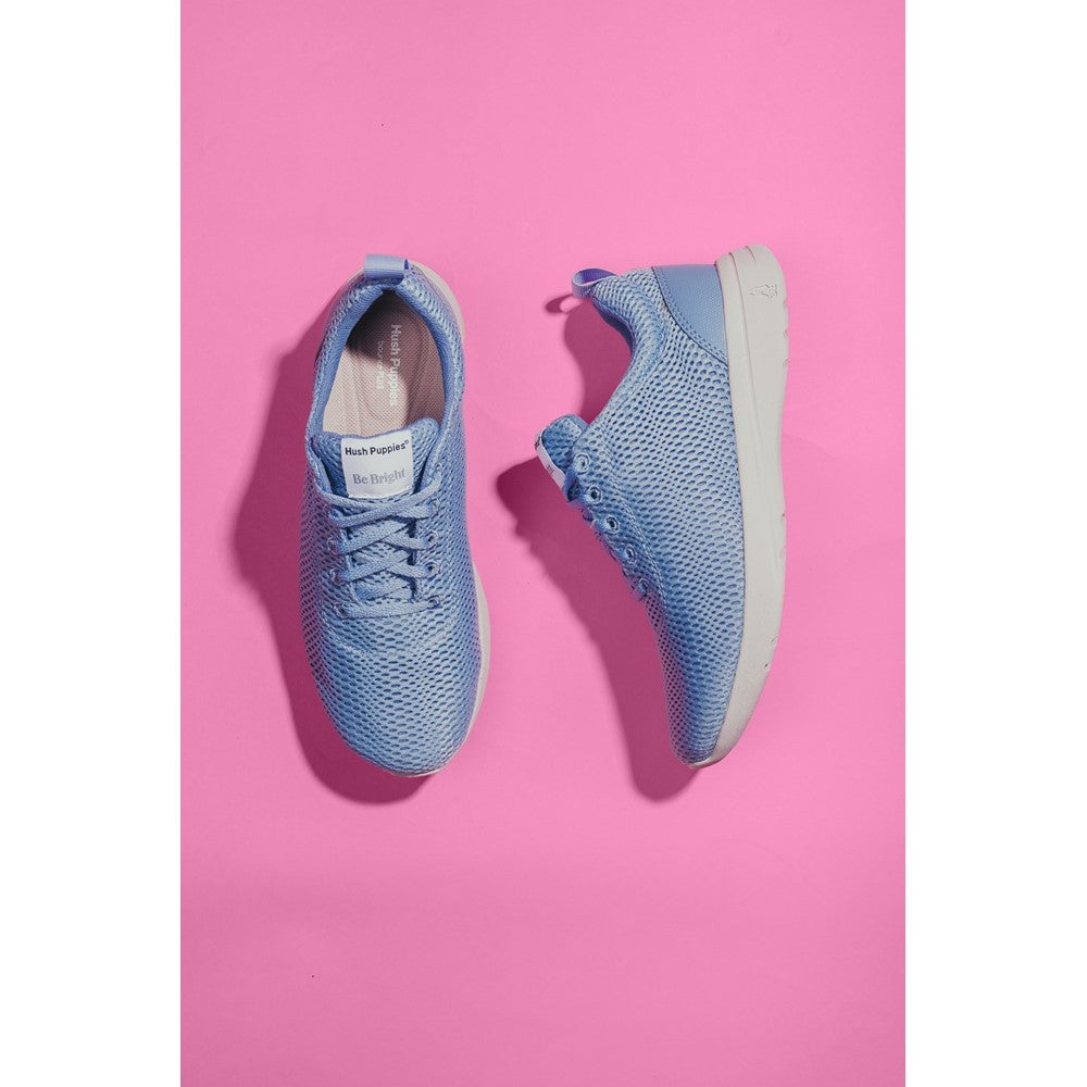 Ladies Sports Blue Hush Puppies Good 2.0 Shoes