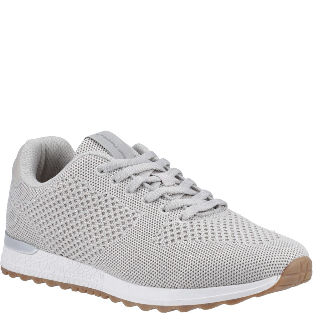 Ladies Sports Grey Hush Puppies Katrina Trainer