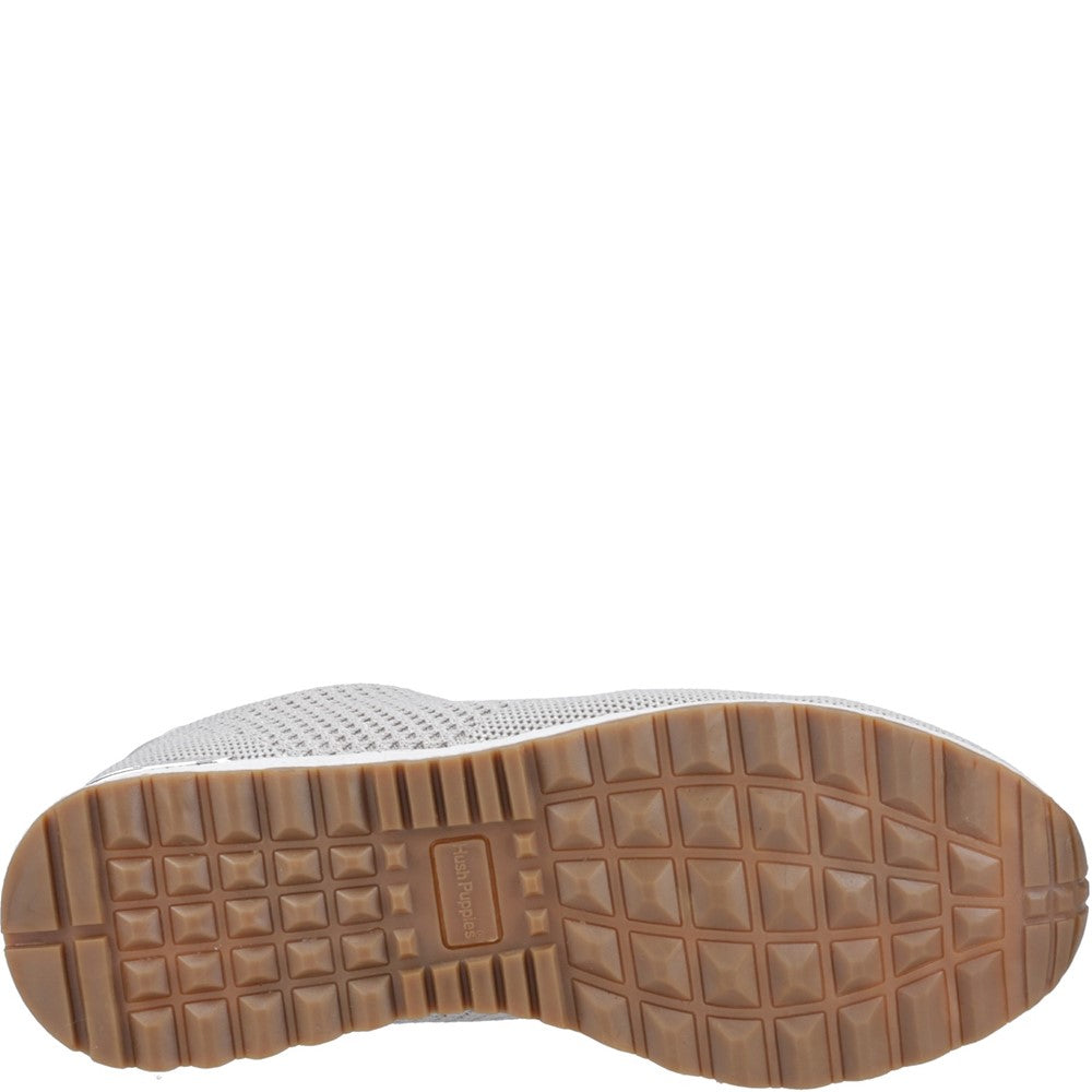 Ladies Sports Grey Hush Puppies Katrina Trainer