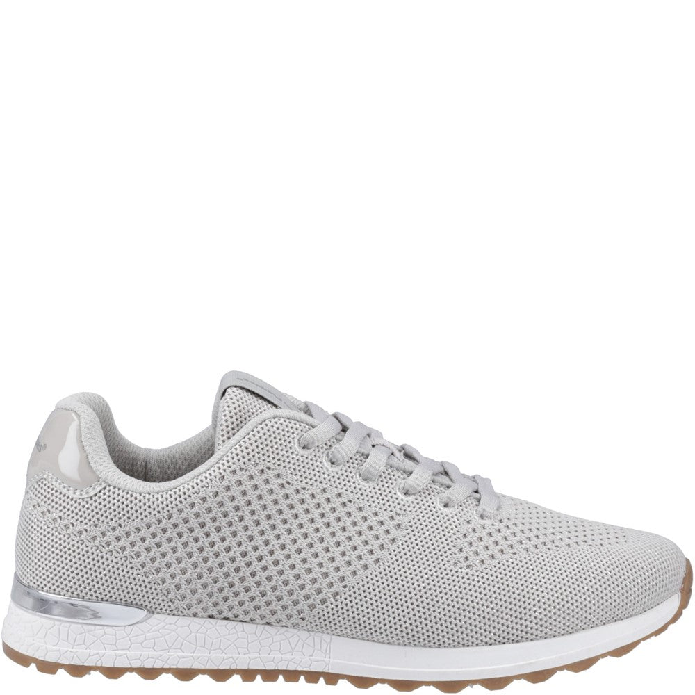 Ladies Sports Grey Hush Puppies Katrina Trainer