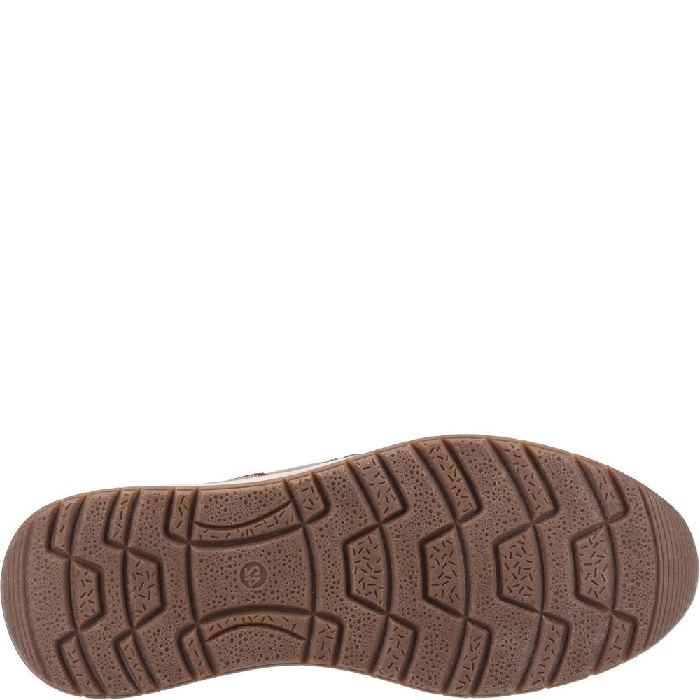 Mens Classic Slip On Shoes Khaki Hush Puppies Cole Shoe