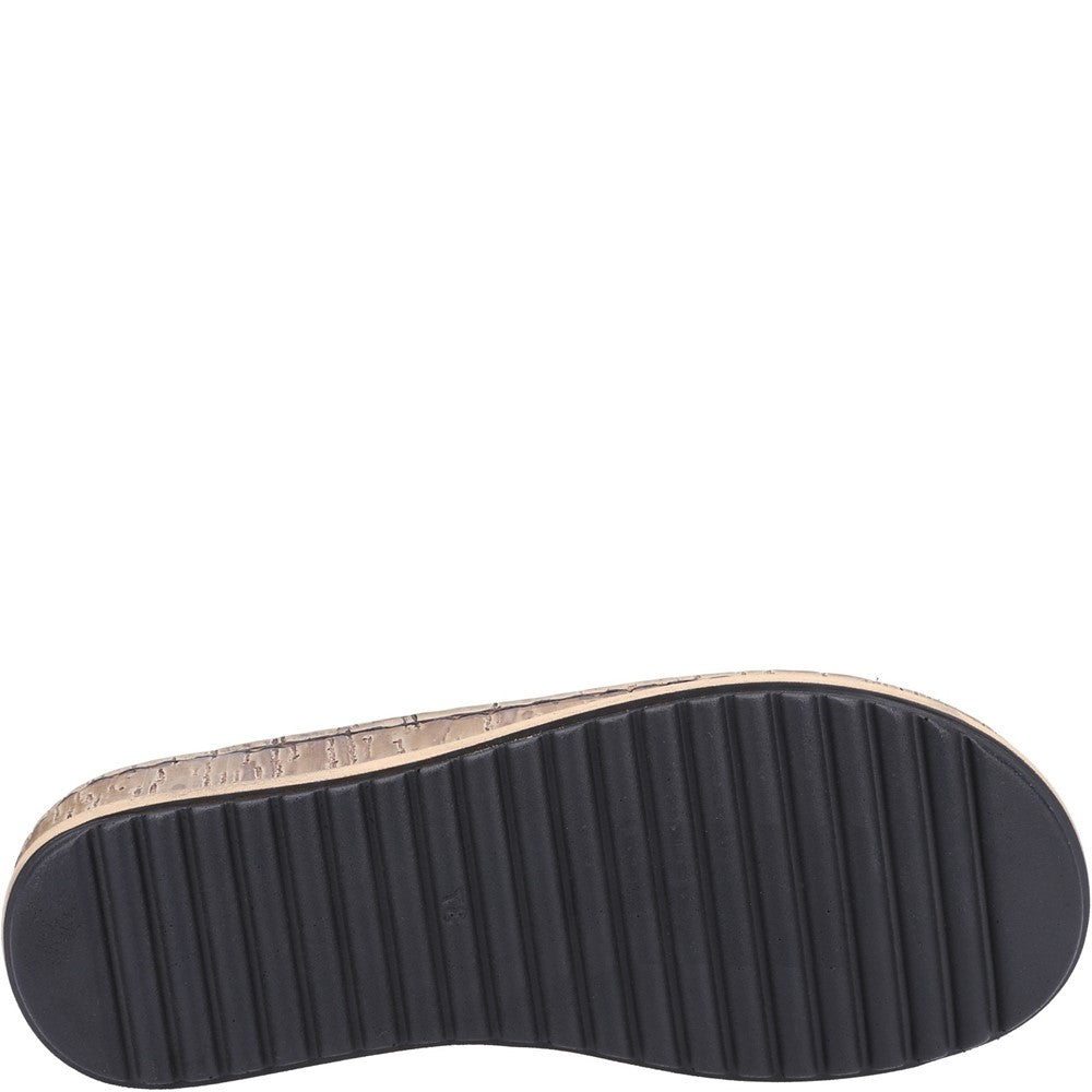 Sandal Ladies Summer Black Hush Puppies Elissa Toepost Sandal