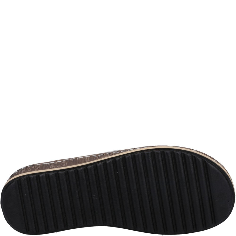 Sandal Ladies Summer White Hush Puppies Elissa Toepost Sandal