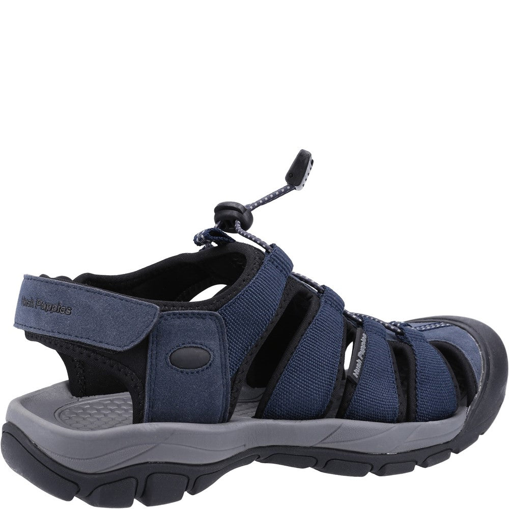 Sandal Mens Summer Navy Hush Puppies Peru Sandal