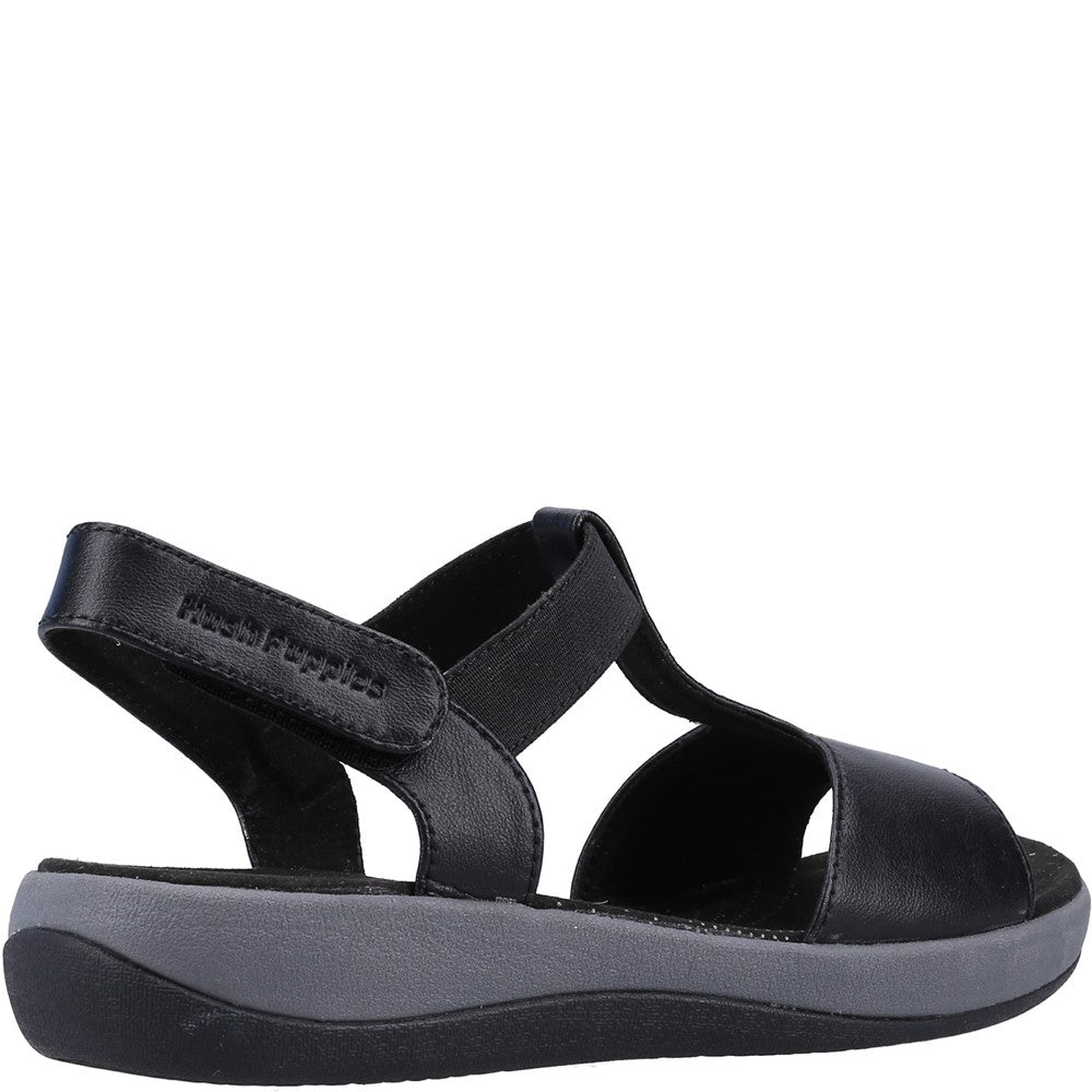 Sandal Ladies Summer Black Hush Puppies Sylvie Sandal
