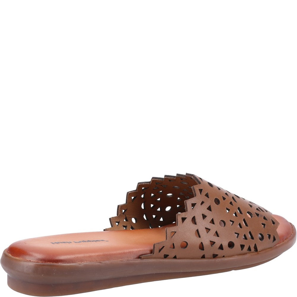 Sandal Ladies Summer Tan Hush Puppies Bryony Mule Sandal