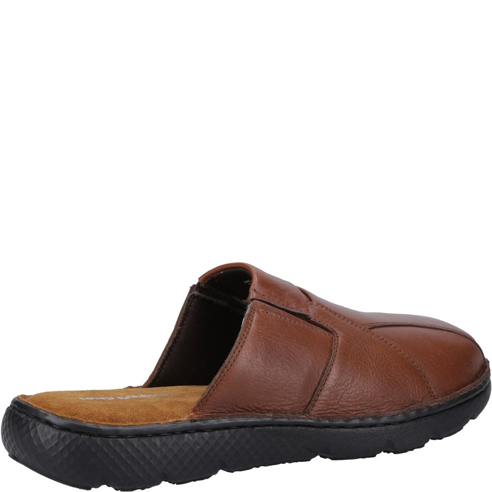Sandal Mens Summer Brown Hush Puppies Carson Mule Sandal
