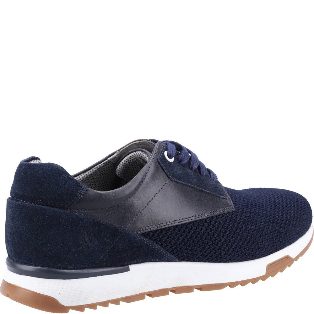 Mens Sports Navy Mesh Hush Puppies Simon Lace Up