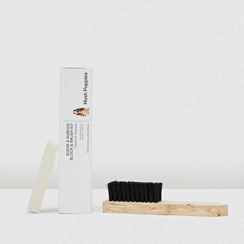 Polishes/Cleaners Multicoloured Hush Puppies Suede Block and Brush Kit