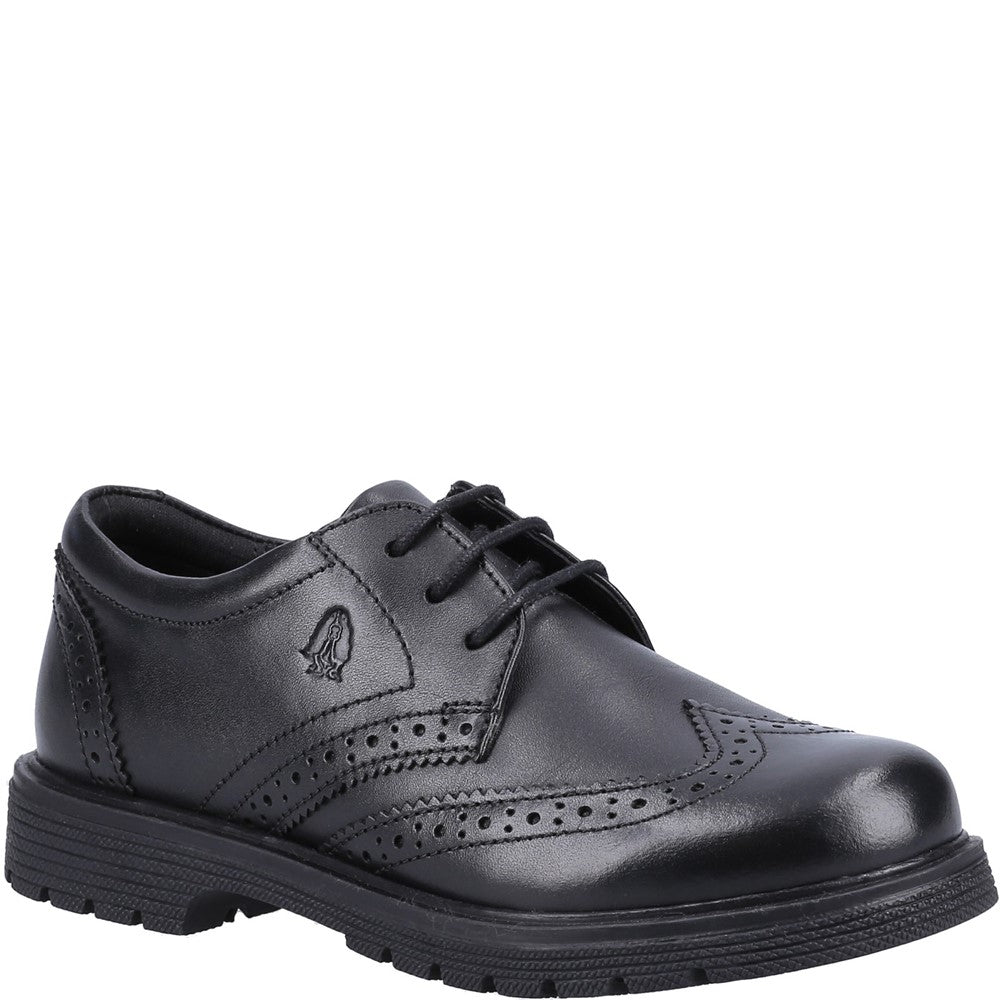 Girls BTS FLFR Black XL Hush Puppies Sally Senior 2