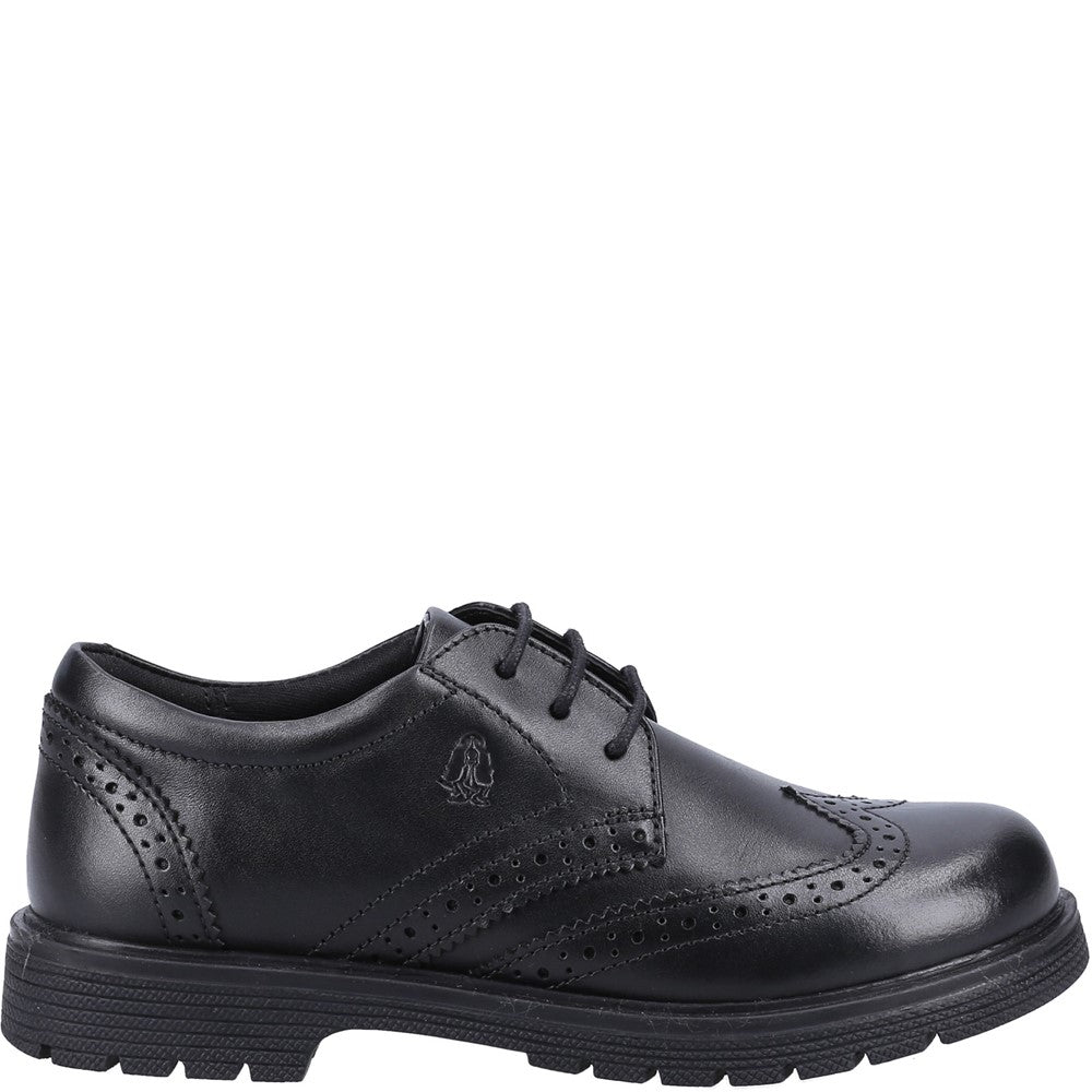 Girls BTS FLFR Black XL Hush Puppies Sally Senior 2