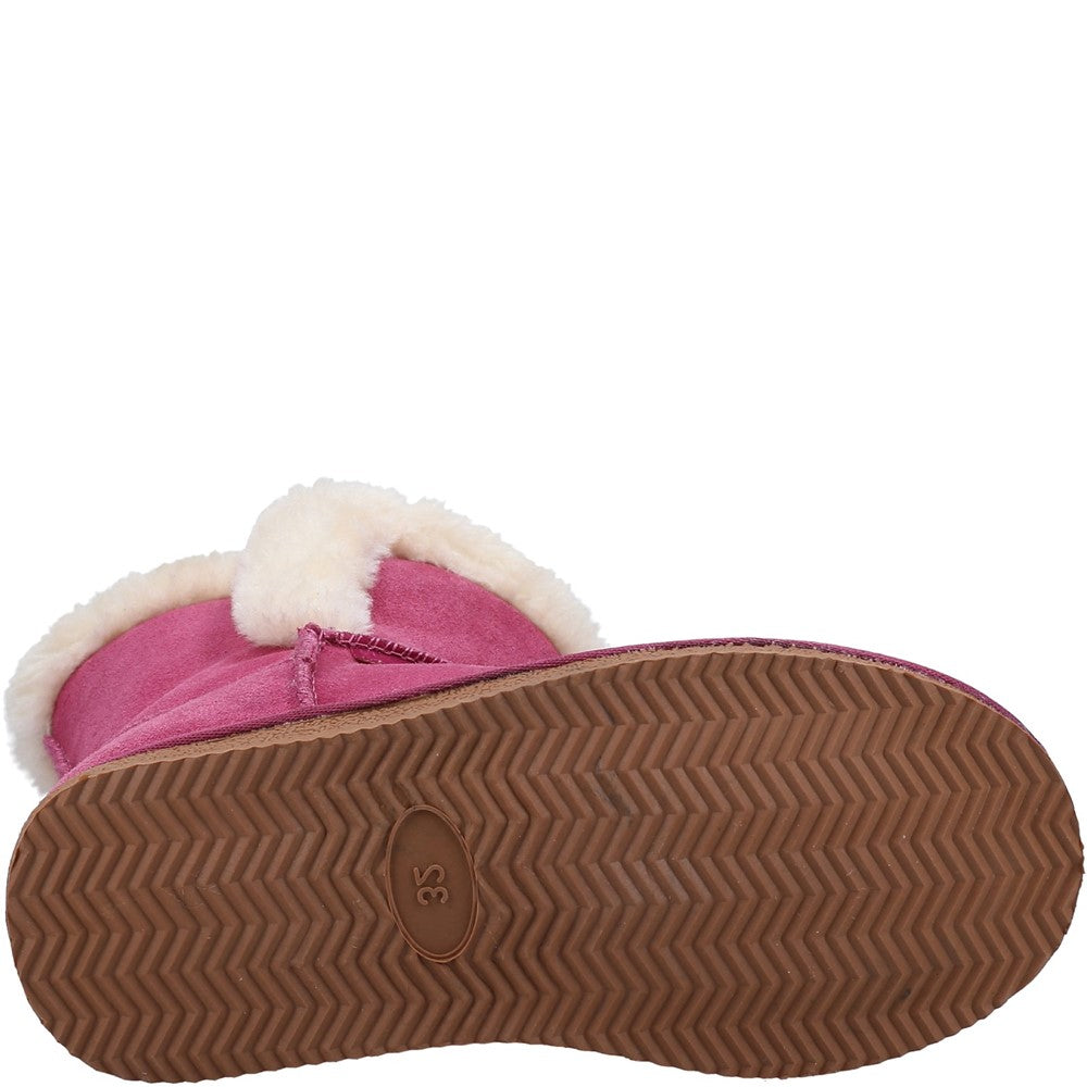 Childrens Slippers Rose Hush Puppies Ashlynn Slipper