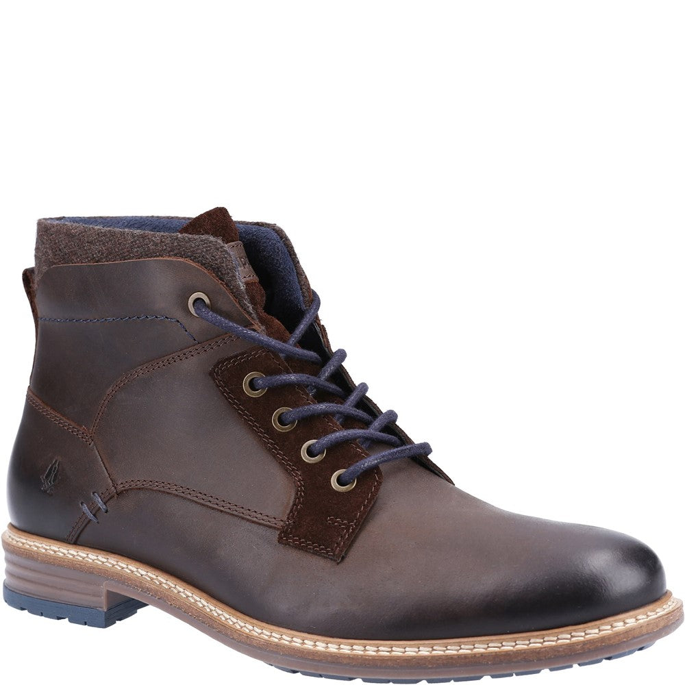 Mens Boots Brown Hush Puppies Joel Boot
