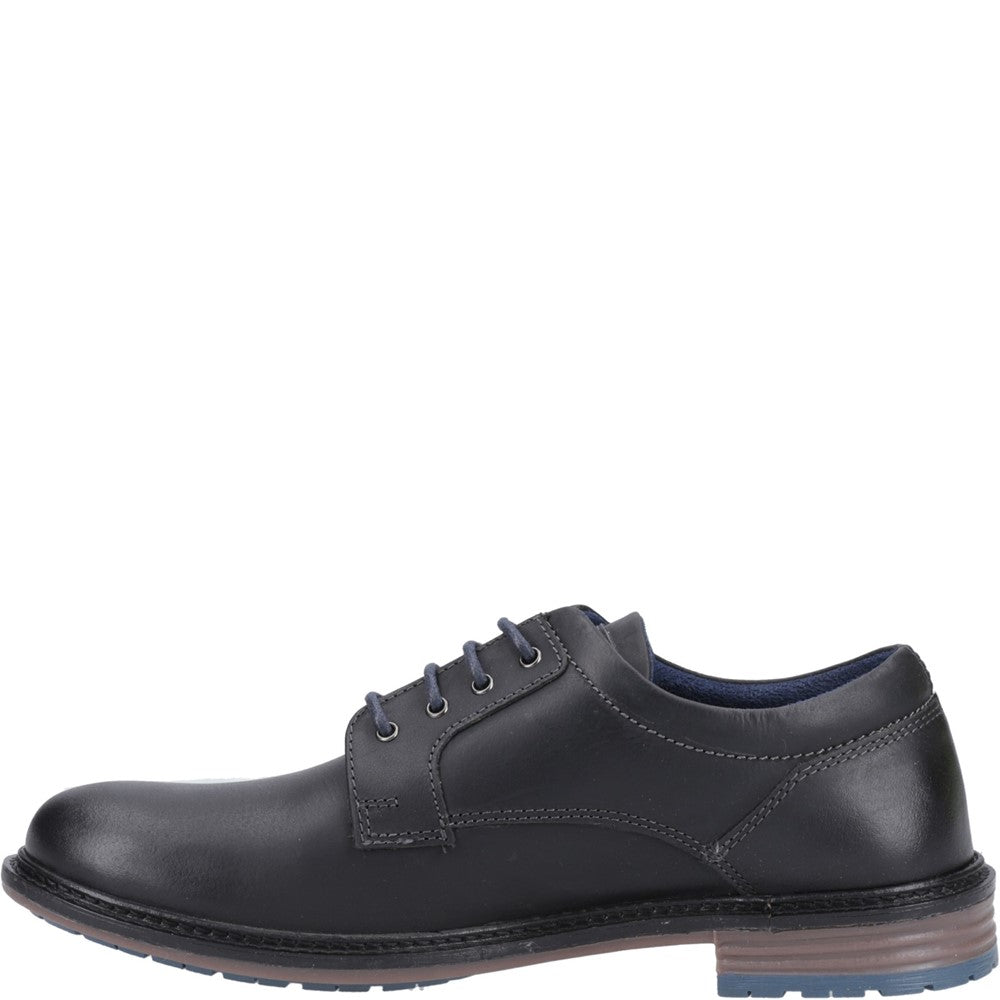 Mens Formal Lace Up Shoes Black Hush Puppies Julian Shoe