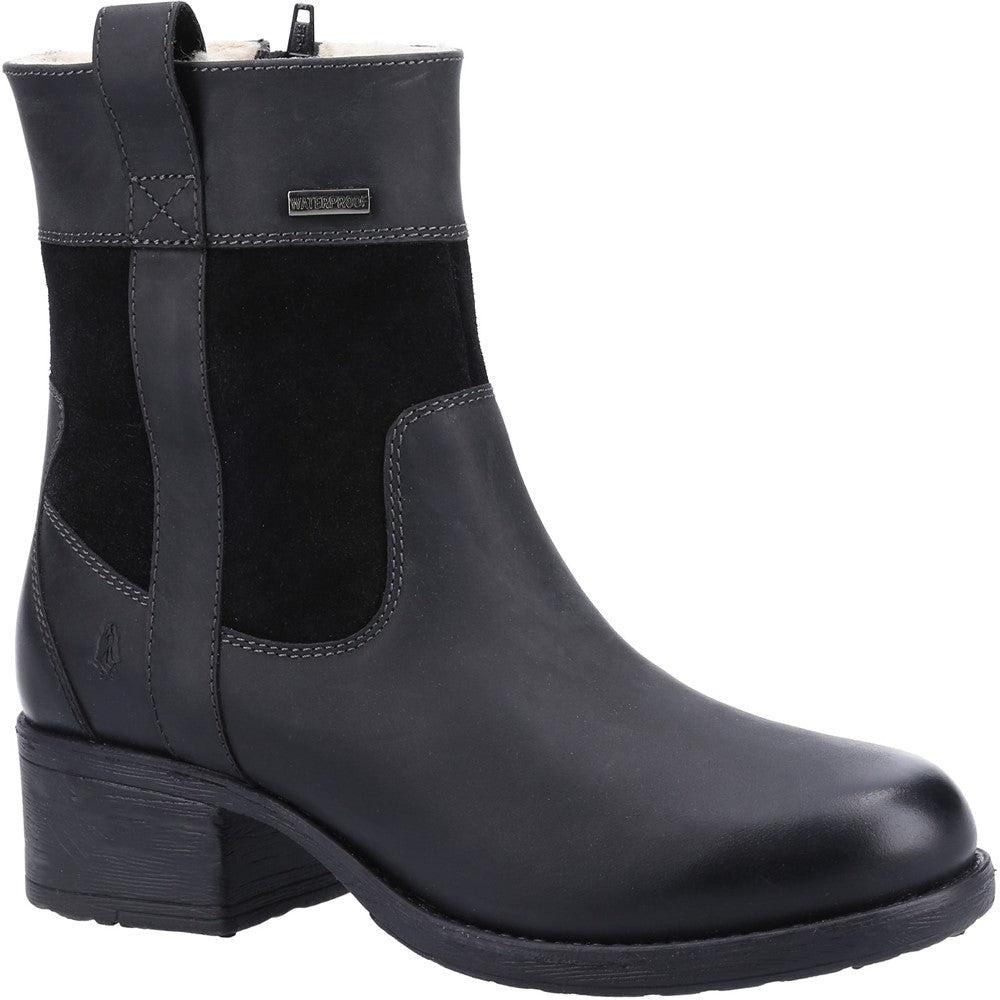 Ladies Ankle Boots Black Hush Puppies Saskia Boot
