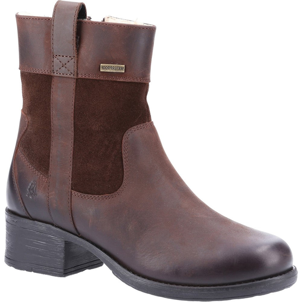 Ladies Ankle Boots Brown Hush Puppies Saskia Boot
