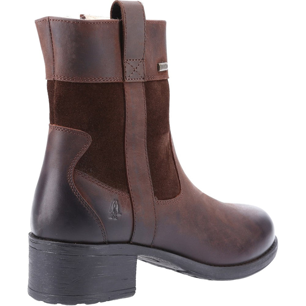 Ladies Ankle Boots Brown Hush Puppies Saskia Boot