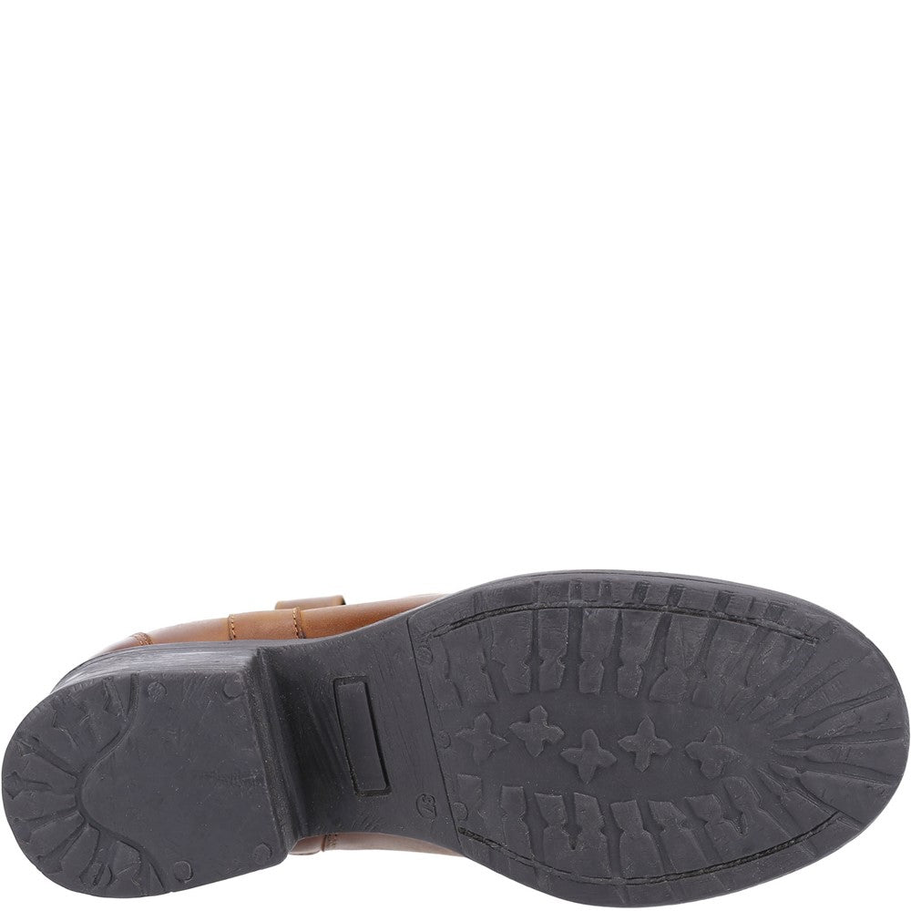 Ladies Ankle Boots Tan Hush Puppies Saskia Boot