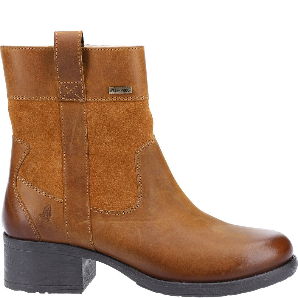 Ladies Ankle Boots Tan Hush Puppies Saskia Boot