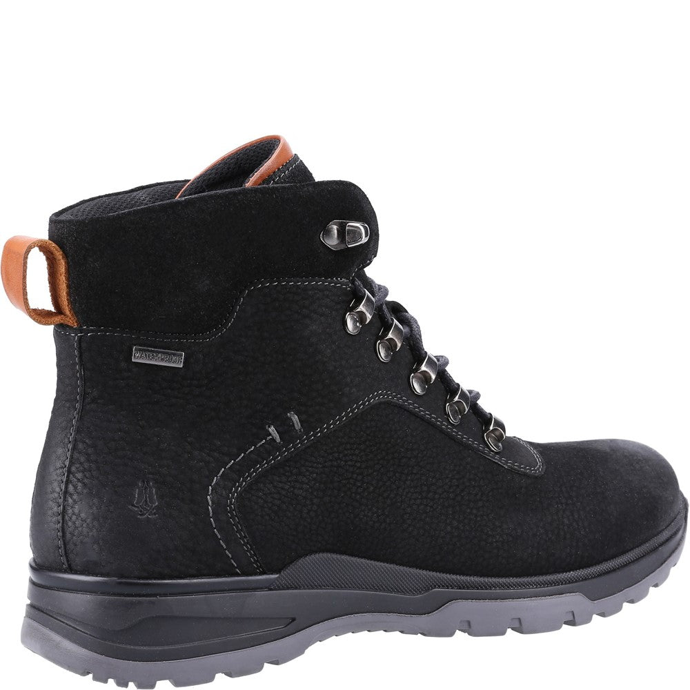 Mens Boots Black Hush Puppies Paul Boot