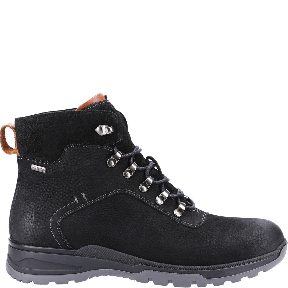 Mens Boots Black Hush Puppies Paul Boot