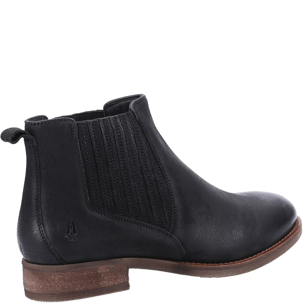 Ladies Ankle Boots Black Hush Puppies Edith Boot