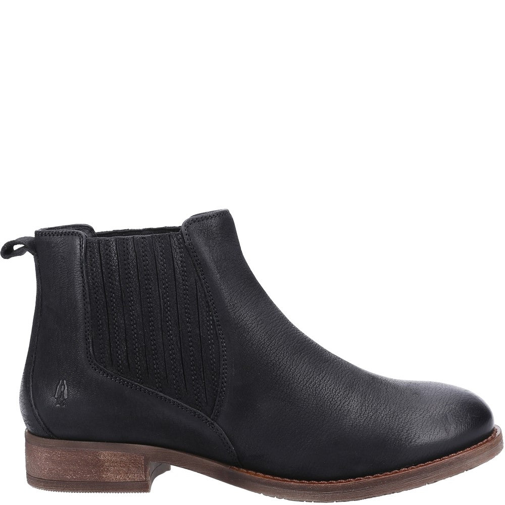 Ladies Ankle Boots Black Hush Puppies Edith Boot