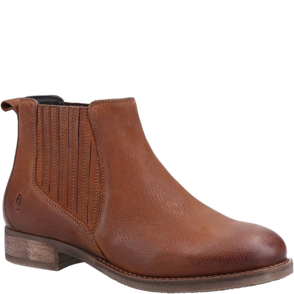 Ladies Ankle Boots Tan Hush Puppies Edith Boot