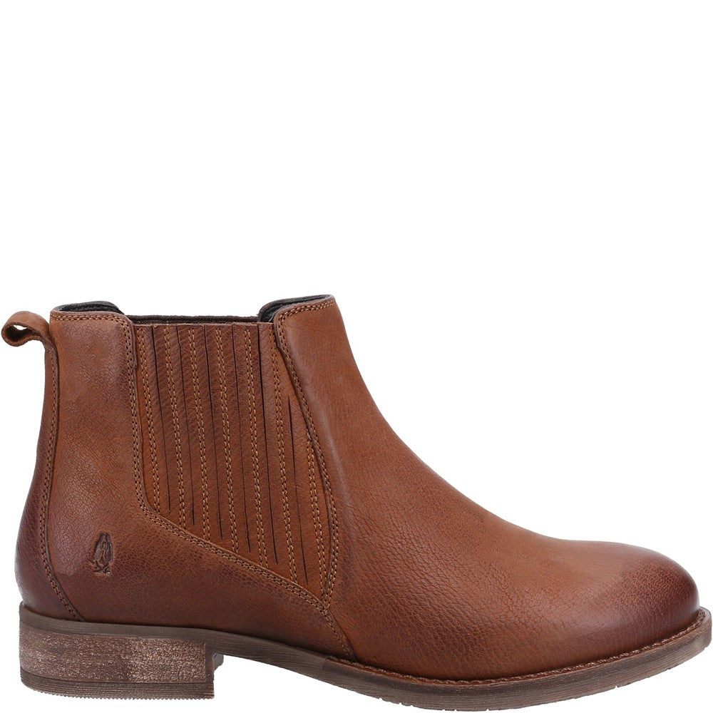 Ladies Ankle Boots Tan Hush Puppies Edith Boot