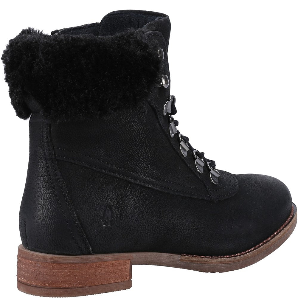 Ladies Ankle Boots Black Hush Puppies Effie Boot