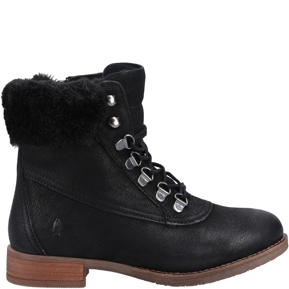 Ladies Ankle Boots Black Hush Puppies Effie Boot