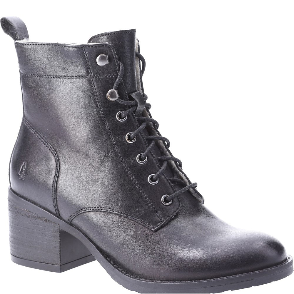Ladies Ankle Boots Black Hush Puppies Harriet Boot