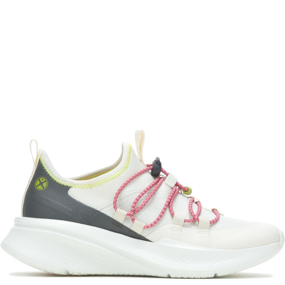 Ladies Sports White Hush Puppies Spark Bungee