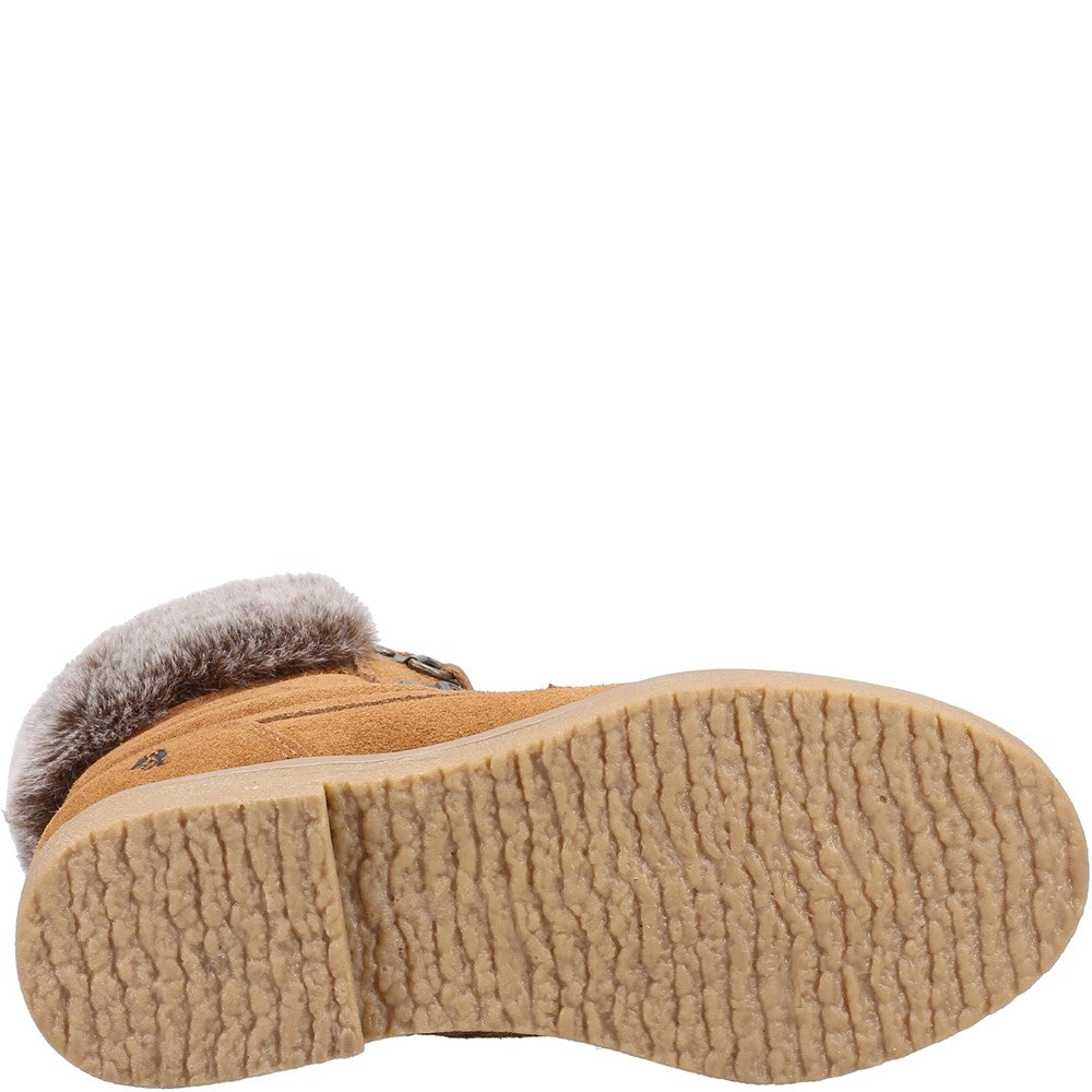 Girls Boots Tan Hush Puppies Mini Florence