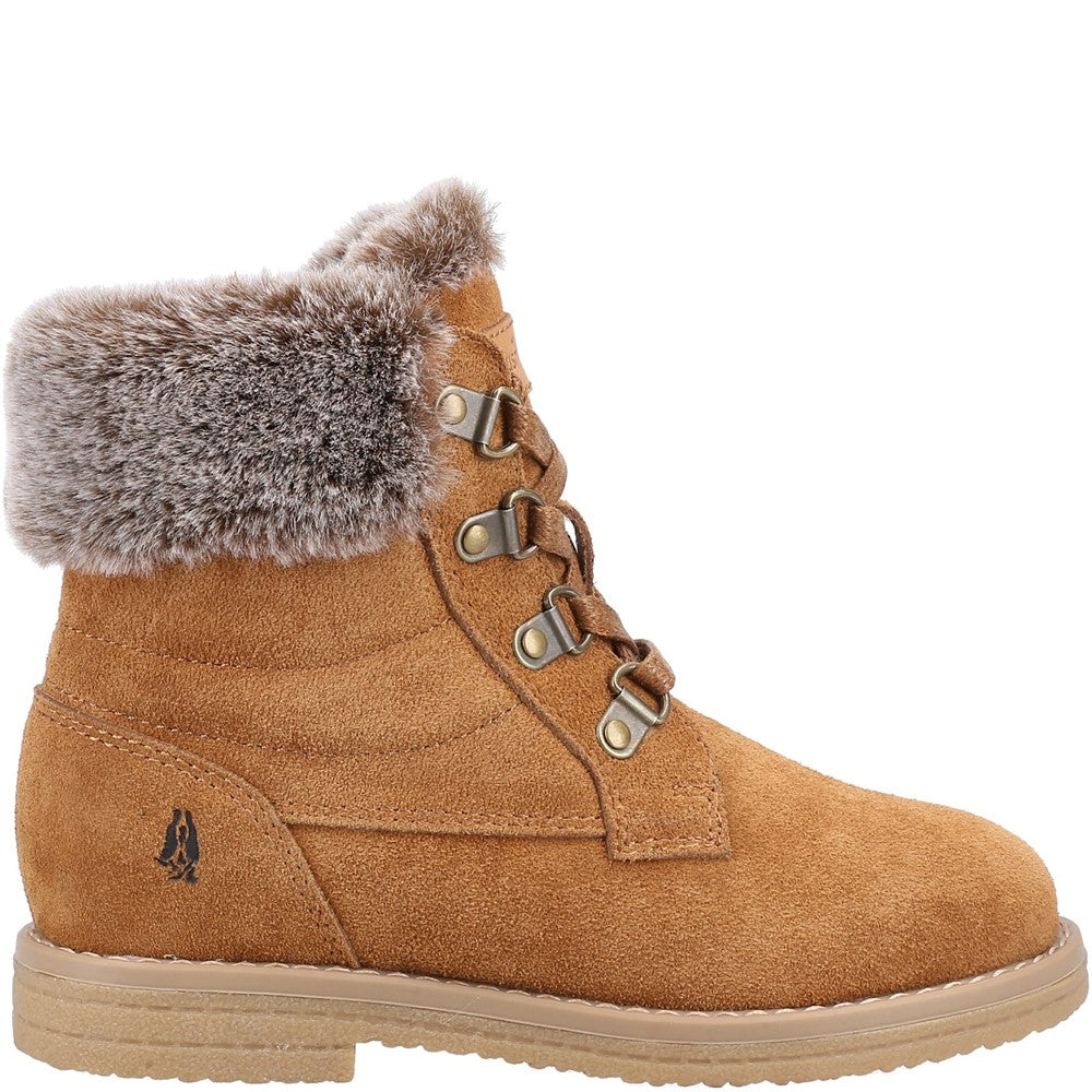 Girls Boots Tan Hush Puppies Mini Florence
