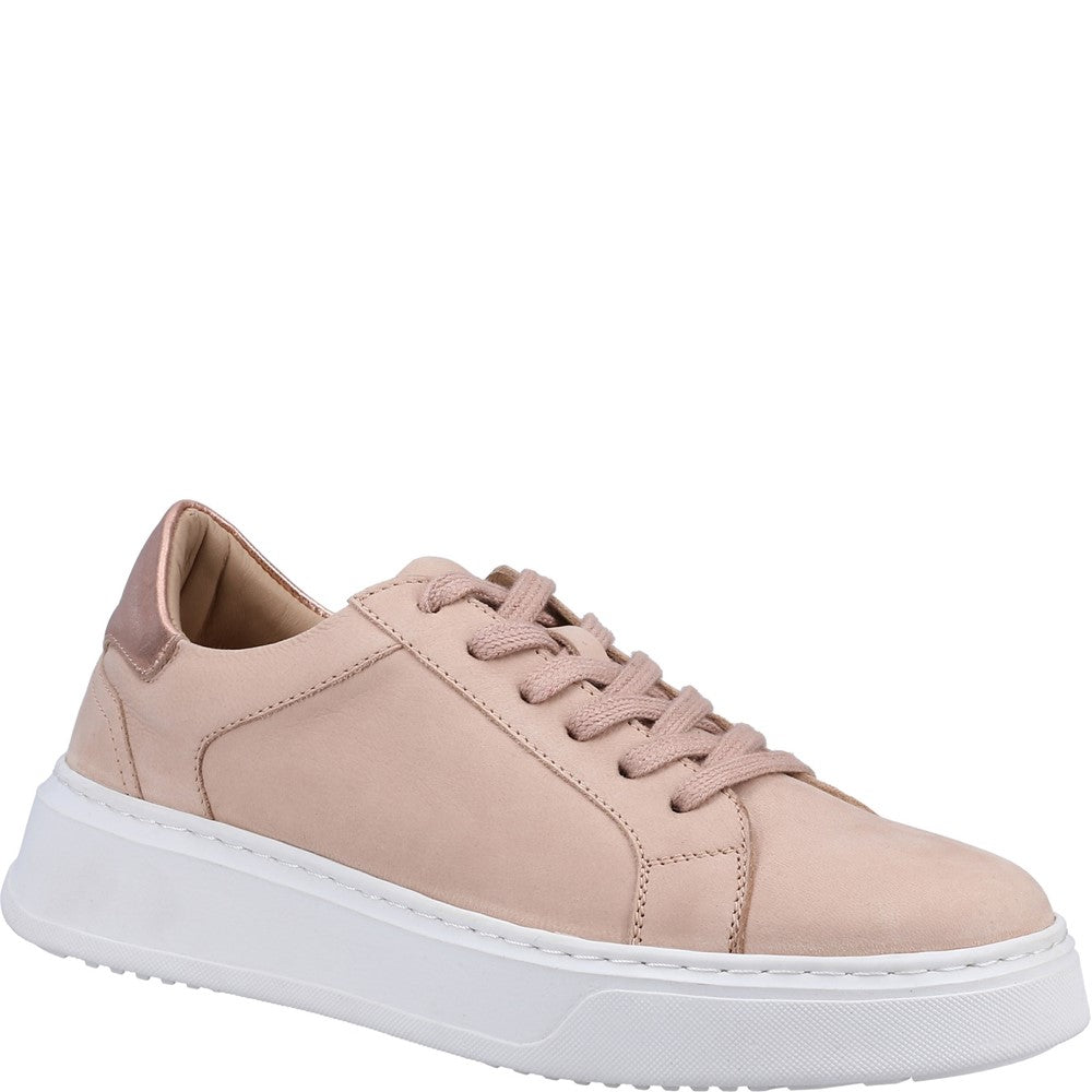 Ladies Sports Blush Hush Puppies Camille Lace Cupsole