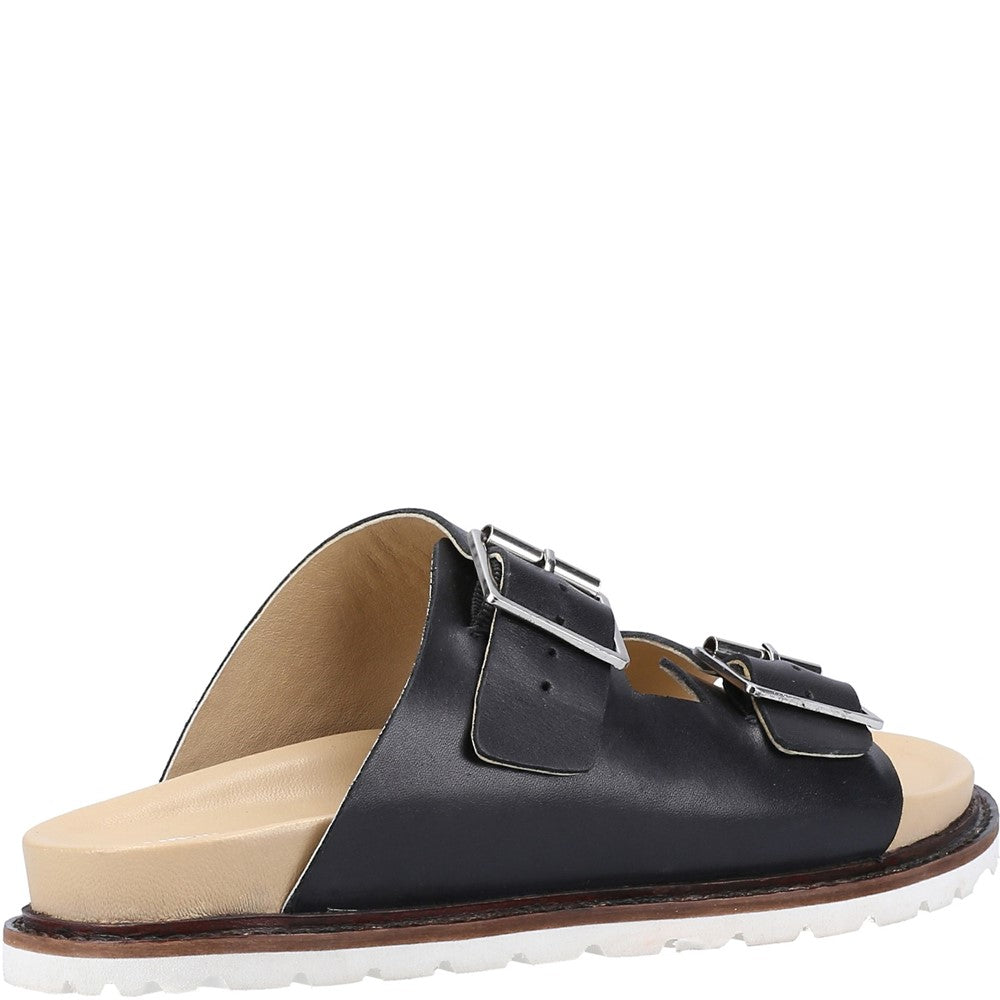 Sandal Ladies Summer Black Hush Puppies Blakely Mule Sandal