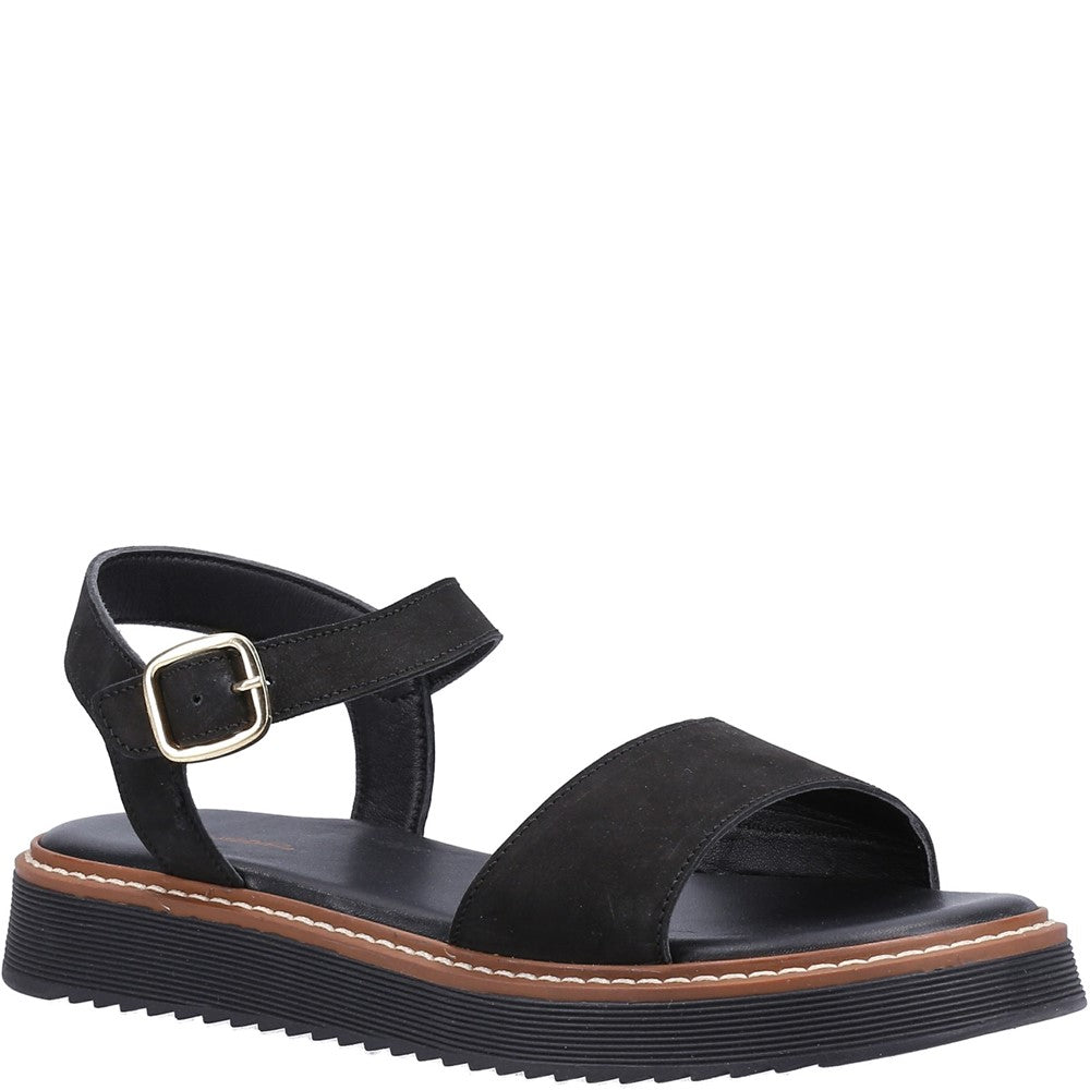 Sandal Ladies Summer Black Hush Puppies Cassie Sandal