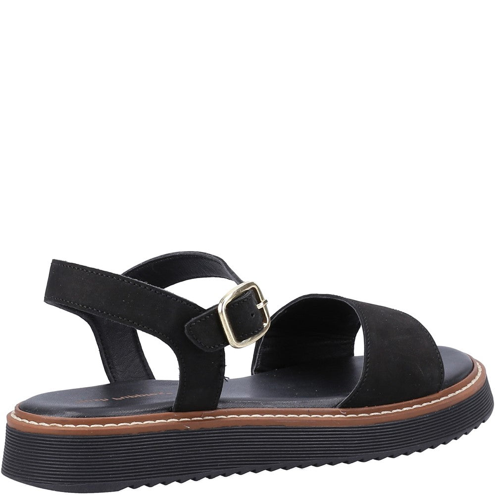 Sandal Ladies Summer Black Hush Puppies Cassie Sandal
