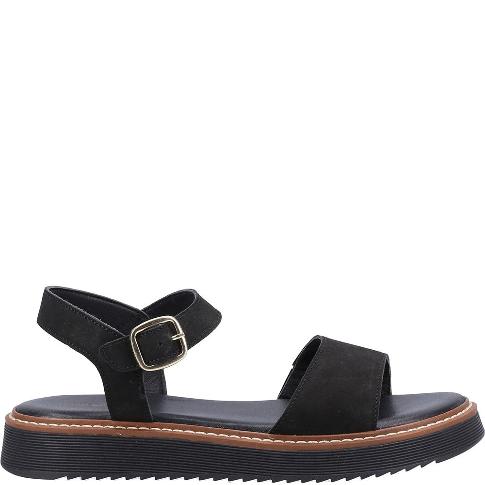 Sandal Ladies Summer Black Hush Puppies Cassie Sandal