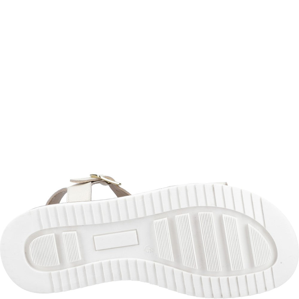 Sandal Ladies Summer Cream Hush Puppies Cassie Sandal