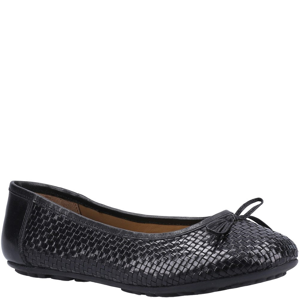 Ballerinas Black Hush Puppies Janelle Woven Ballerina