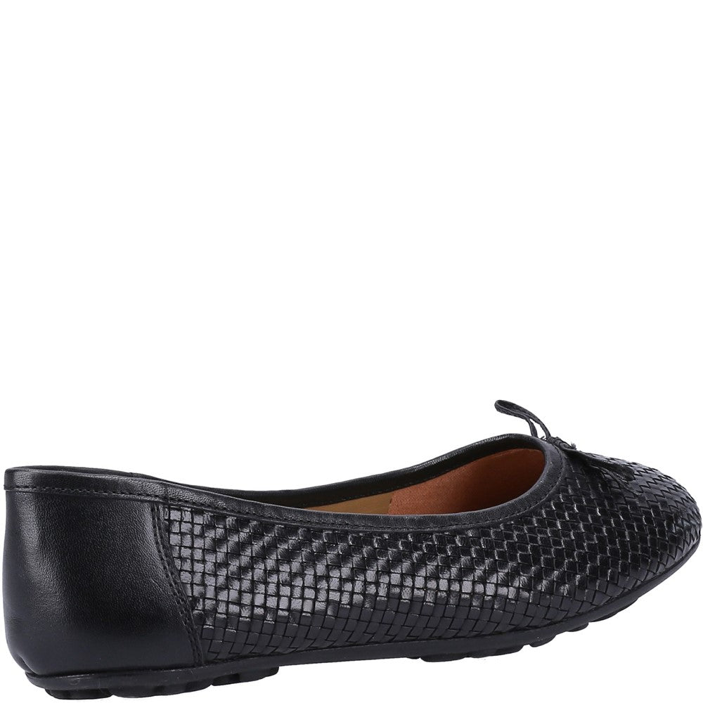 Ballerinas Black Hush Puppies Janelle Woven Ballerina