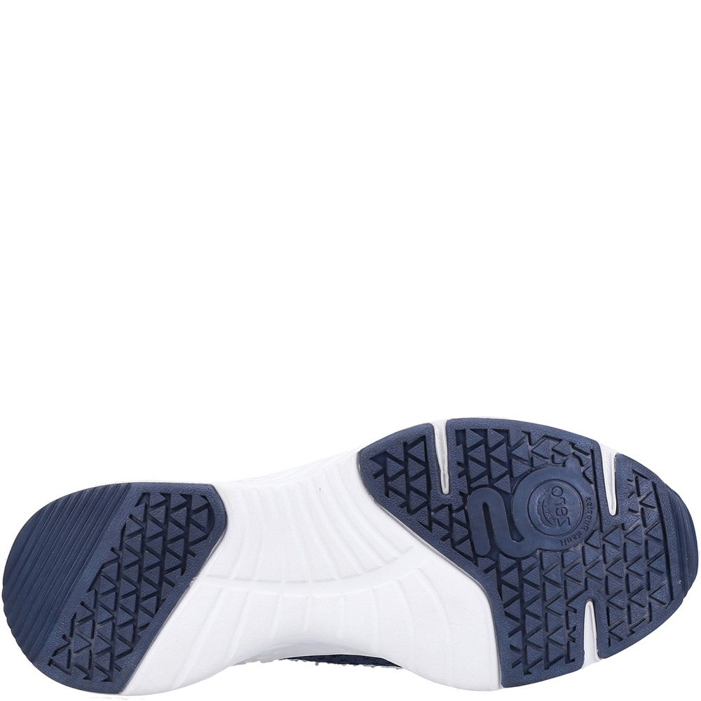 Ladies Sports Navy Hush Puppies Opal Trainer