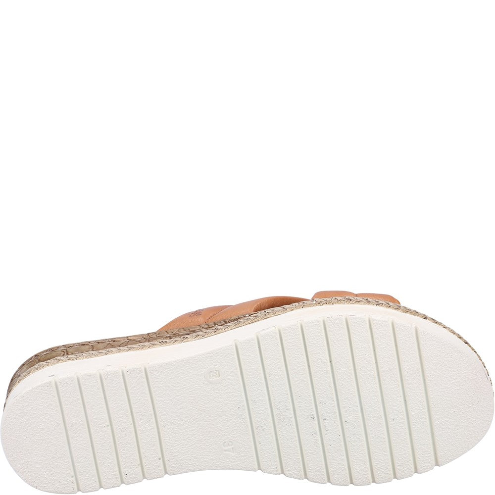 Sandal Ladies Summer Tan Hush Puppies Samira Mule Sandal