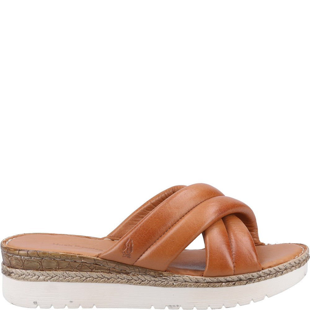 Sandal Ladies Summer Tan Hush Puppies Samira Mule Sandal