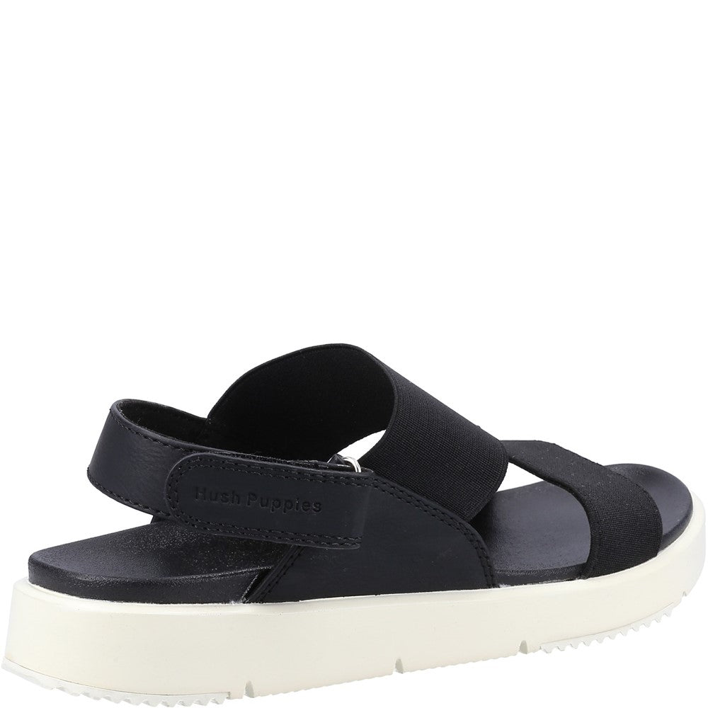 Sandal Ladies Summer Black Hush Puppies Selina Sandal