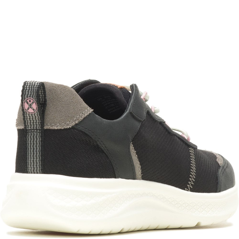 Ladies Sports Black Hush Puppies Elevate Bungee Lace