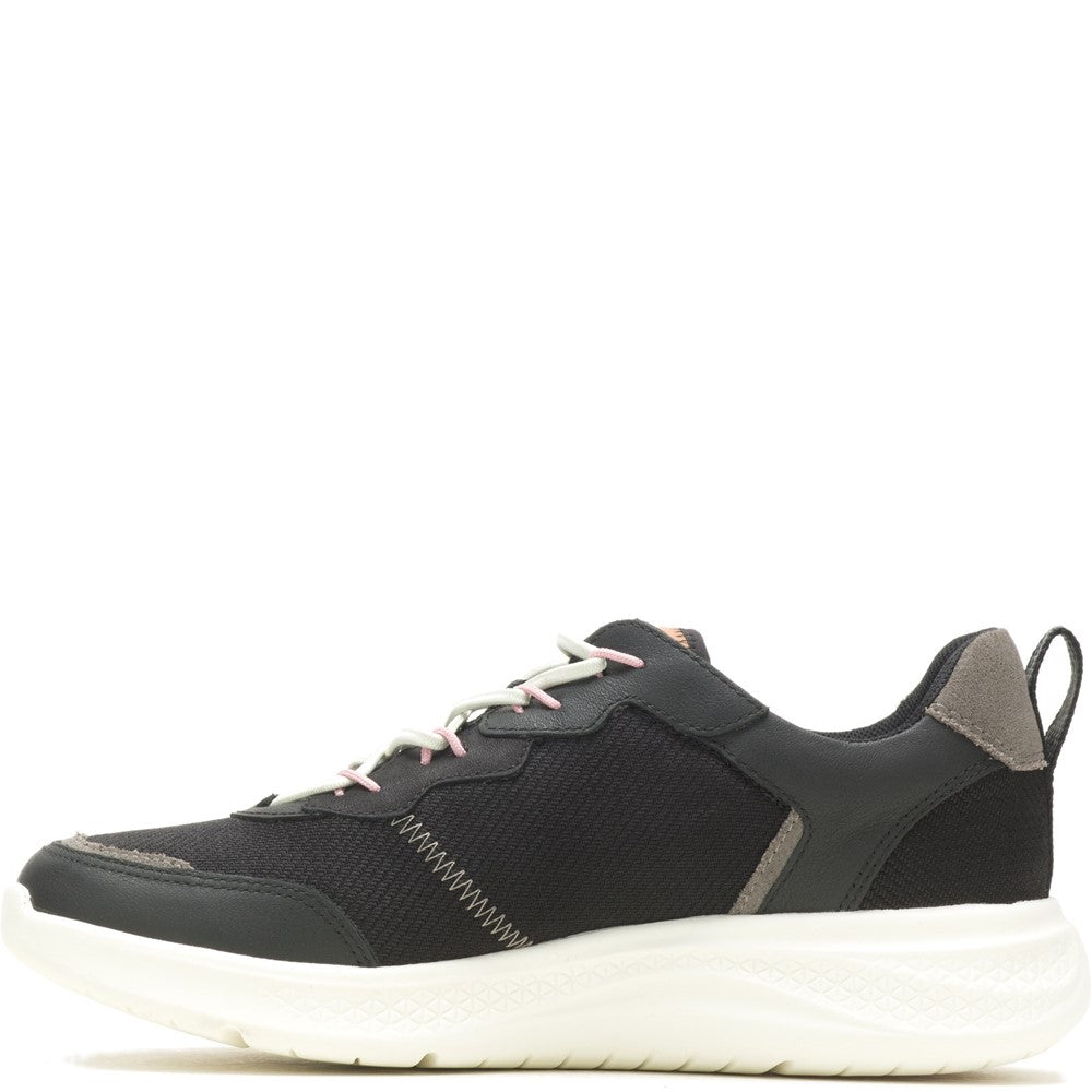 Ladies Sports Black Hush Puppies Elevate Bungee Lace