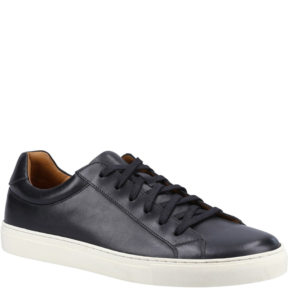 Mens Sports Black Hush Puppies Colton Cupsole